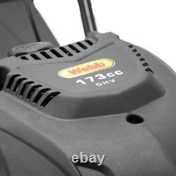 Webb WER460ES Classic 46cm Self Propelled Electric Start Petrol Lawn Mower