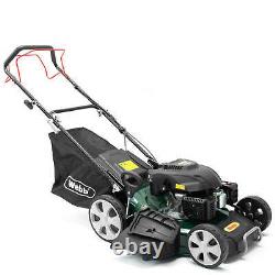 Webb WER510SP Classic Self Propelled Petrol Rotary Lawnmower 510mm