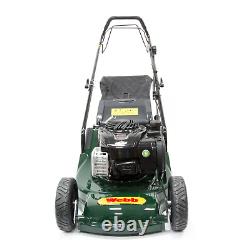 Webb WERR17SP 43cm (17) Self Propelled Petrol Rear Roller Lawn Mower