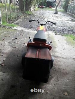 Wolf Garten Ride On Scooter Mower. Good Condition and Working, See Full Descrip