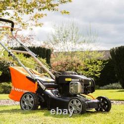 Yard Force 41cm Self Propelled Petrol Lawnmower with 125cc Briggs and Stratton