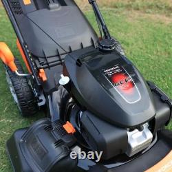 Yardforce 167Cc Honda Engine 51Cm Self-Propelled Petrol Lawn Mower Grass BoxYard
