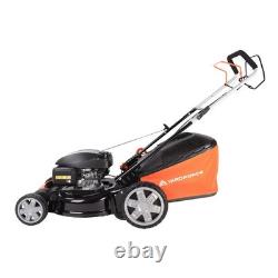 Yardforce 167Cc Honda Engine 51Cm Self-Propelled Petrol Lawn Mower Grass BoxYard Yardforce 167Cc Honda Engine 51Cm Self-Propelled Petrol Lawn Mower Grass BoxYard