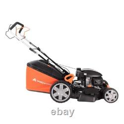 Yardforce 167Cc Honda Engine 51Cm Self-Propelled Petrol Lawn Mower Grass BoxYard