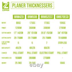 Zipper 20 Petrol Lawn Mower BRM508 Self Propelled 173cc 4.8HP