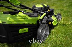 Zipper Petrol Lawn Mower 21 BRM52EST 173cc Electric Start Self Propelled