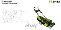 Zipper ZI-BRM52EST Petrol Lawn Mower 21 173cc Electric Start Self Propelled